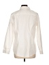 Chico's Solid Ivory White Long Sleeve Button-Down Shirt Size Lg (2) - photo 2