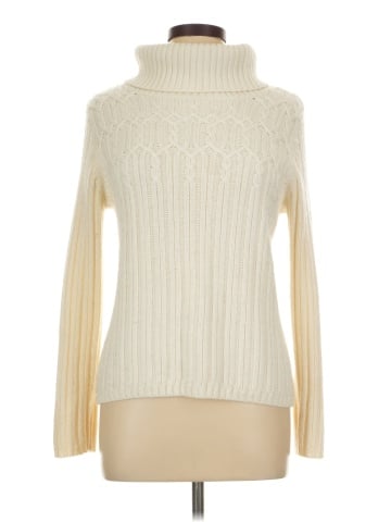 Ann Taylor Factory Turtleneck Sweater (view 1)