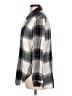 Athleta Plaid Gray Long Sleeve Button-Down Shirt Size L - photo 5