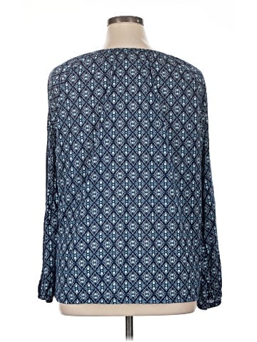 St. John's Bay Long Sleeve Blouse (view 2)