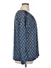 St. John's Bay Blue Long Sleeve Blouse Size XL - photo 4