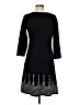 Nine West Houndstooth Black Casual Dress Size M - photo 2