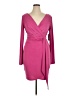 Guess Solid Pink Cocktail Dress Size 14 - photo 1