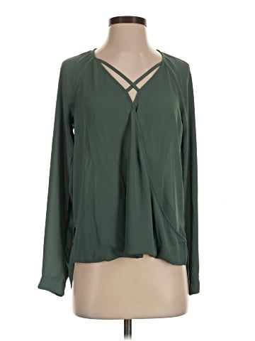 Belle + Sky Long Sleeve Blouse (view 1)