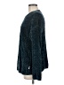 Orvis 100% Polyester Chevron-herringbone Teal Pullover Sweater Size M - photo 5