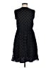 J.Crew Polka Dots Black Cocktail Dress Size 8 - photo 1