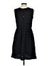J.Crew Polka Dots Black Cocktail Dress Size 8 - photo 2