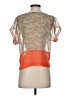 Lucca Couture Orange Short Sleeve Top Size S - photo 2