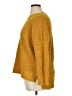 Cupio Tweed Yellow Gold Pullover Sweater Size XL - photo 5
