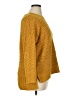 Cupio Tweed Yellow Gold Pullover Sweater Size XL - photo 4