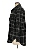 Athleta Plaid Black 3/4 Sleeve Button-Down Shirt Size XL - photo 5