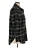 Athleta Plaid Black 3/4 Sleeve Button-Down Shirt Size XL - photo 4