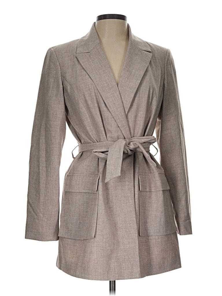Pre-owned Vero Moda Blazer Jacket In Gray