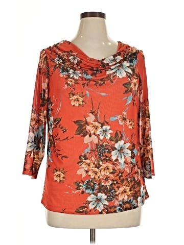Investments 3/4 Sleeve Blouse (view 1)