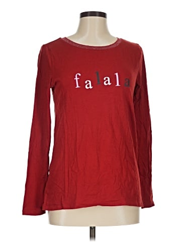 Ann Taylor LOFT Outlet Long Sleeve T-Shirt (view 1)