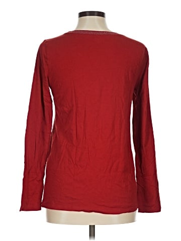 Ann Taylor LOFT Outlet Long Sleeve T-Shirt (view 2)
