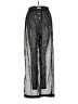 Assorted Brands 100% Polyester Metallic Silver Casual Pants Size S - photo 2