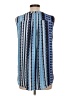 Not Your Daughter's Jeans 100% Polyester Blue Sleeveless Blouse Size L - photo 2