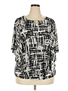 Ny Collection Short Sleeve Blouse