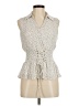 Ember 100% Polyester Ivory Sleeveless Blouse Size M - photo 1