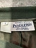 Pendleton 100% Virgin Wool Solid Black Wool Skirt Size 8 - photo 4