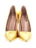 Assorted Brands Metallic Gold Heels Size 8 - photo 2