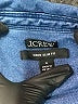 J.Crew 100% Cotton Blue Long Sleeve Button-Down Shirt Size 4 - photo 7