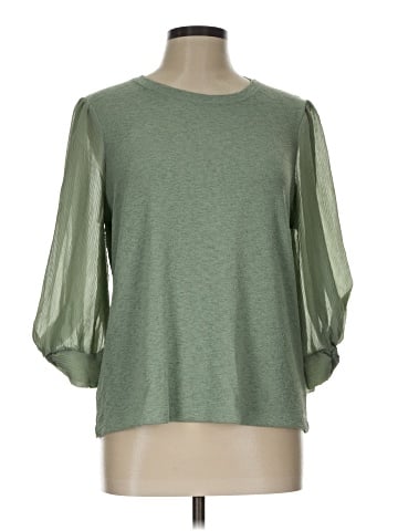 Simply Vera Vera Wang 3/4 Sleeve Top (view 1)