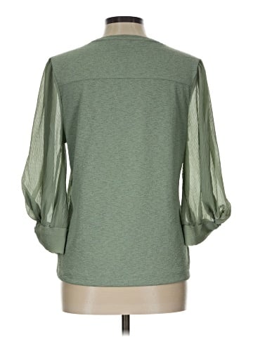 Simply Vera Vera Wang 3/4 Sleeve Top (view 2)