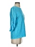 Elliott Lauren Blue 3/4 Sleeve Top Size S - photo 4