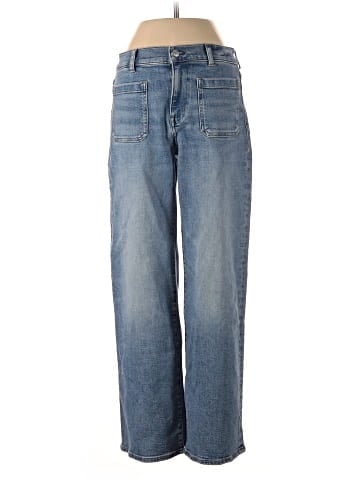 Madewell The Petite Emmett Wide-Leg Jean in Atlin Wash (view 1)