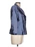 Alex Evenings Solid Blue Blazer Size 12 - photo 4