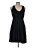 Express Solid Black Casual Dress Size L - photo 1