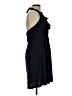 Express Solid Black Casual Dress Size L - photo 4