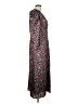 J.Crew Collection 100% Polyester Paisley Gray Casual Dress Size 10 - photo 4