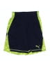 Puma 100% Polyester Graphic Blue Athletic Shorts Size 4 - 5 - photo 1