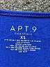 Apt. 9 Blue 3/4 Sleeve T-Shirt Size XS - photo 7