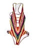 Unbranded Chevron-herringbone Red One Piece Swimsuit Size XXL - photo 1