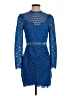 Saylor 100% Polyester Blue Cocktail Dress Size S - photo 1