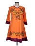 Double D Ranch Orange Casual Dress Size M - photo 1