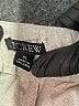 J.Crew 100% Linen Tan Ivory Shorts Size XL - photo 3