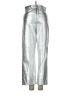 Bershka Metallic Silver Casual Pants Size XS - photo 1