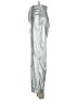Bershka Metallic Silver Casual Pants Size XS - photo 5