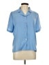 Sag Harbor Blue Short Sleeve Blouse Size 12 - photo 1