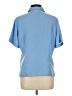 Sag Harbor Blue Short Sleeve Blouse Size 12 - photo 2