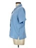 Sag Harbor Blue Short Sleeve Blouse Size 12 - photo 5