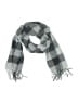 Assorted Brands 100% Wool Plaid Gray Scarf One size - photo 1