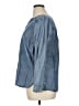 J.Jill Blue 3/4 Sleeve Button-Down Shirt Size XL - photo 5