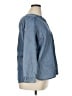J.Jill Blue 3/4 Sleeve Button-Down Shirt Size XL - photo 4