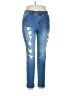 Harmony + Havoc Hearts Blue Jeans Size 10 - photo 1